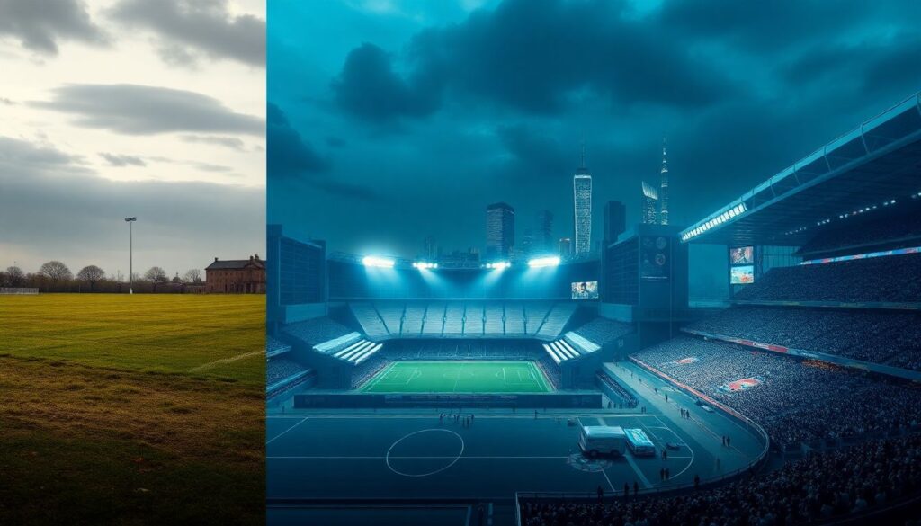 История создания легендарного стадиона и его влияние на город - иллюстрация