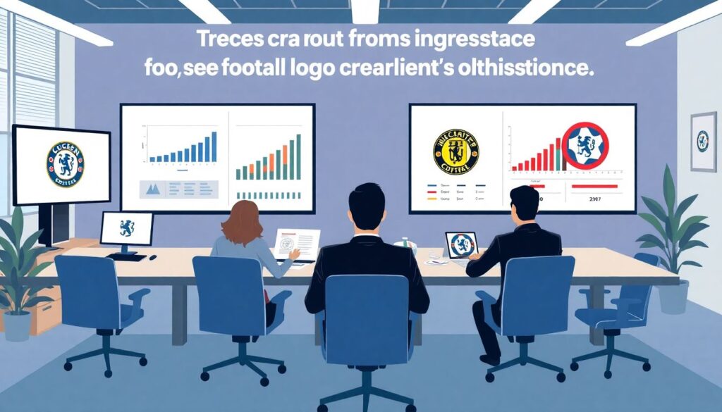 История клубных эмблем: символика и дизайн - иллюстрация