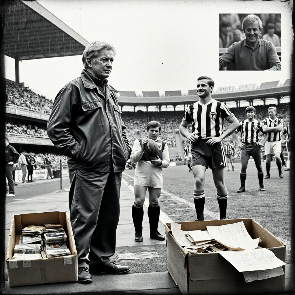 Ретро-фото: архивные снимки тренеров и капитанов в истории спорта