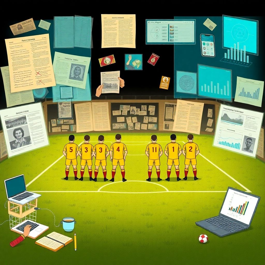 Как реконструируются клубные команды прошлых лет в современном футболе