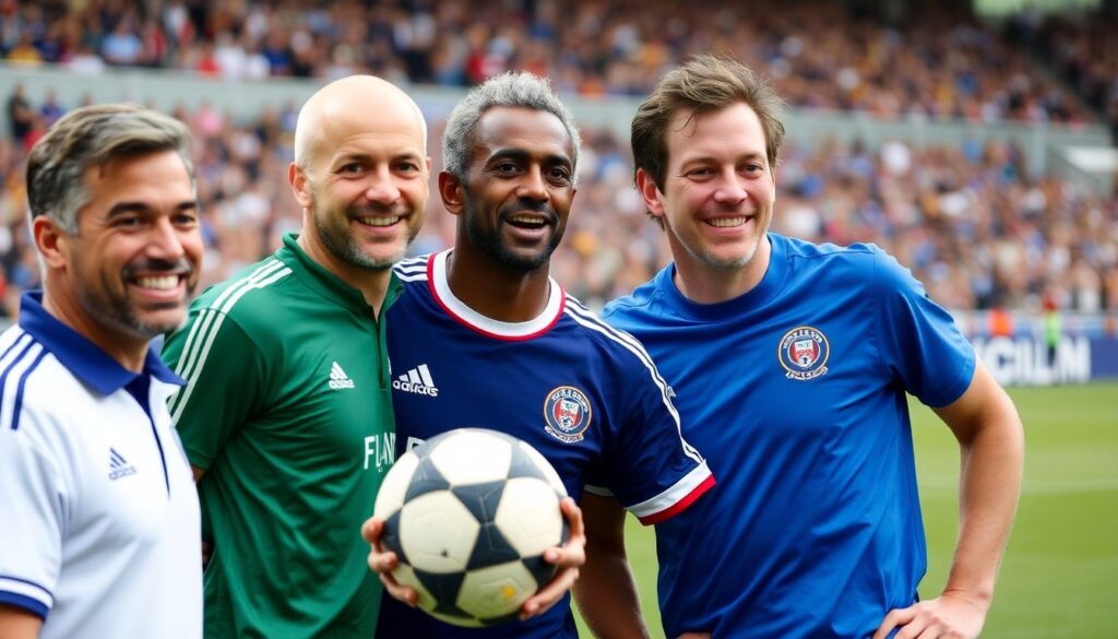 Ретро-матчи: возвращения легенд на поле - иллюстрация