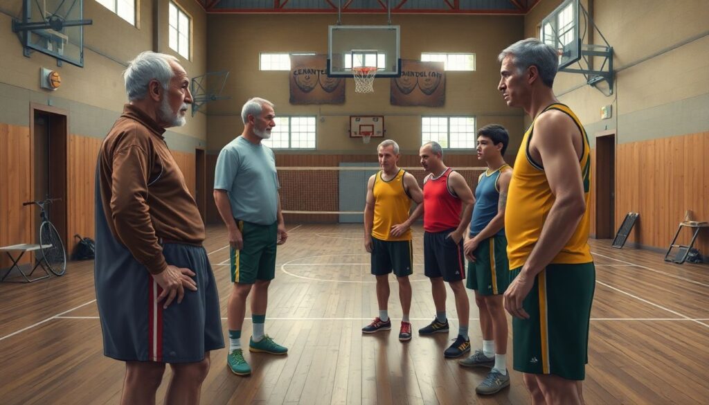 Ветераны спорта: история их поддержки молодых игроков - иллюстрация