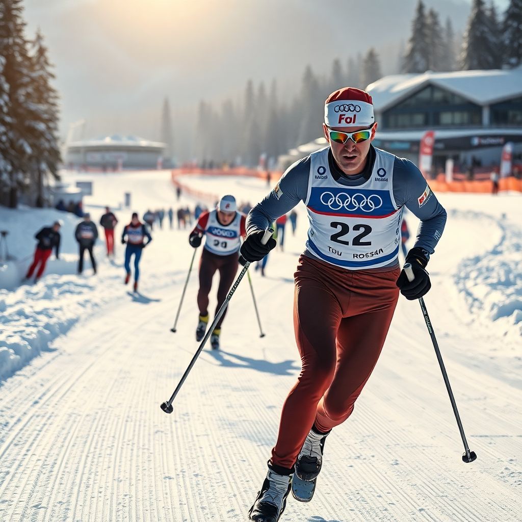 Коростелев не прошёл квалификацию в спринте на первом этапе Тур де Ски