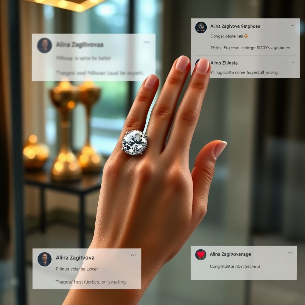 Кольцо на руке Алины Загитовой: помолвка и свадьба раньше Медведевой?