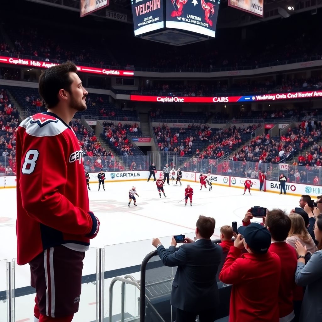 Овечкин ради сына покинул раздевалку: как жест капитана растрогал фанатов