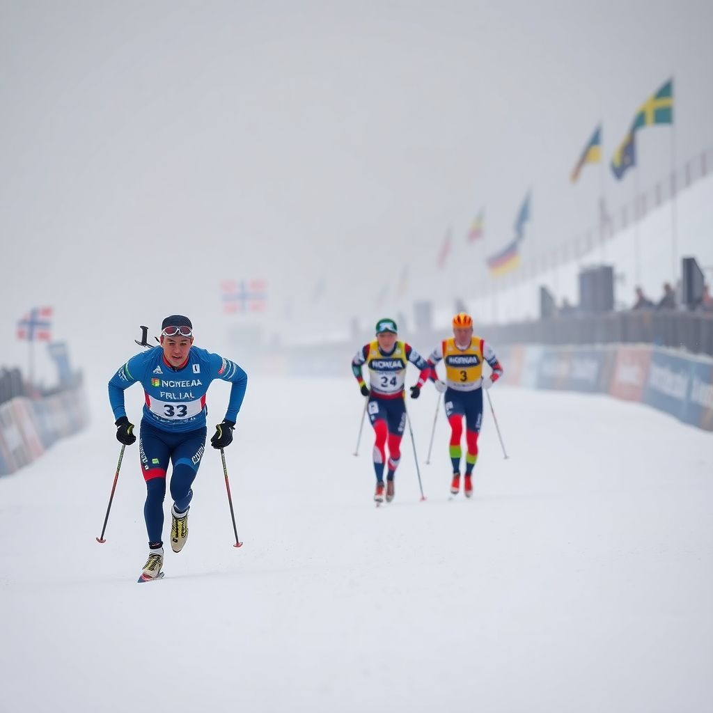 Томмазо Джакомел выиграл гонку преследования в Оберхофе и возглавил Кубок мира