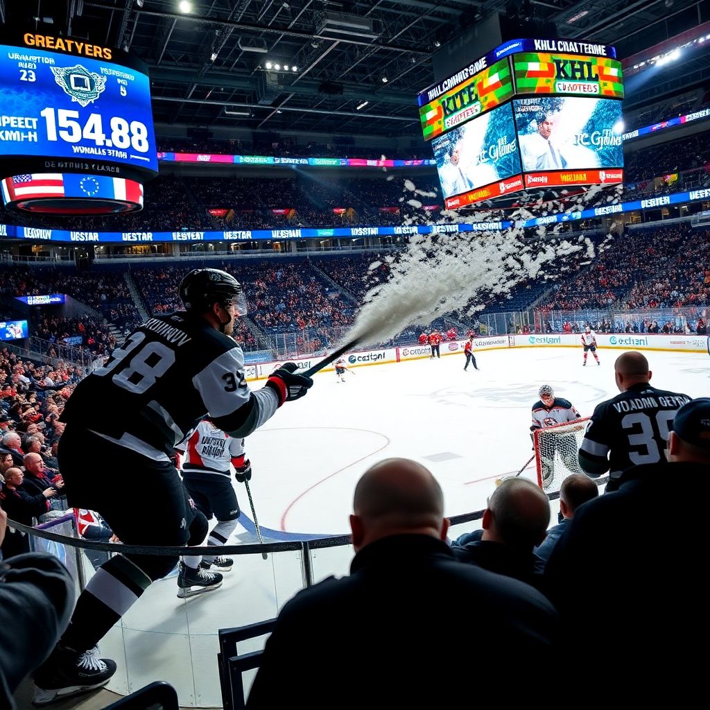 Григорий Дронов из «Трактора»: самый мощный бросок на Матче звезд КХЛ