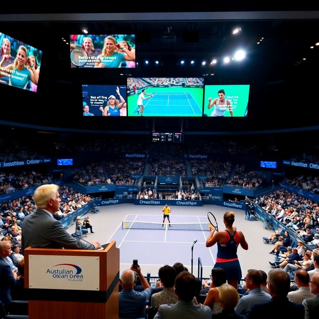Australian open: Тайли предлагает пятисетовый формат в женском теннисе