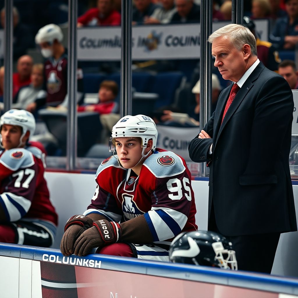 Русский форвард НХЛ Воронков: почему тренер «Коламбуса» выдавливает его из состава