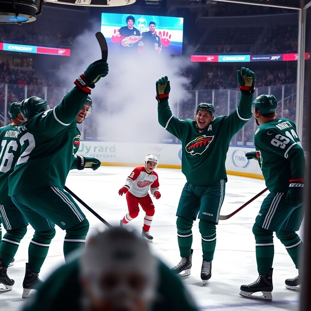 Кирилл Капризов разорвал Детройт хет-триком и переписал историю НХЛ