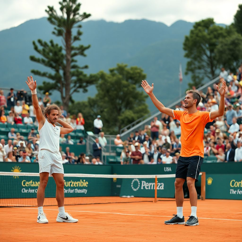 Рублёв сенсационно уступил Бергсу и вслед за Медведевым вылетел из Монте‑Карло