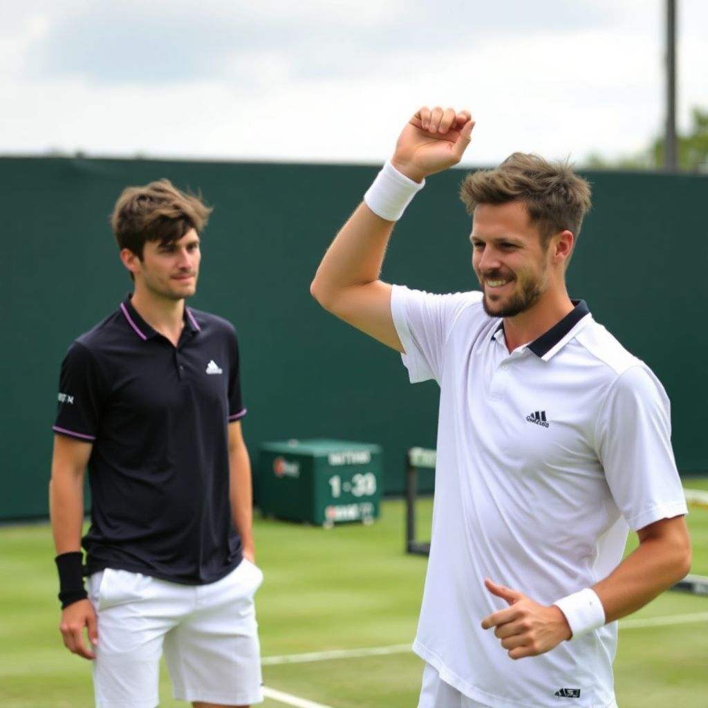 Хачанов уступил Куинну на траве в Галле и вылетел с турнира Atp 500