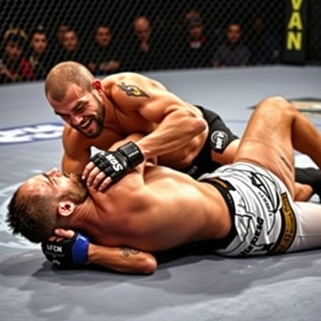Умар Нурмагомедов победил Сергея Морозова удушающим приемом в дебюте Ufc